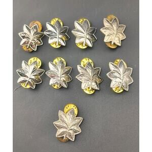 Korean War/Vietnam Era Sterling US Army Lieutenant Colonel Shoulder Insignia Pin